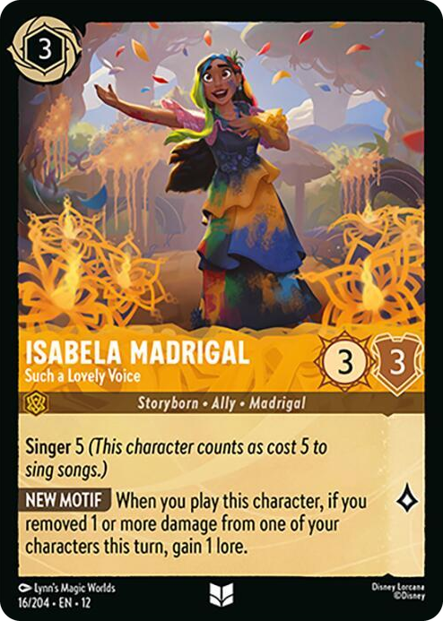 0016 Isabela Madrigal - Such a Lovely Voice Uncommon Wilds Unknown