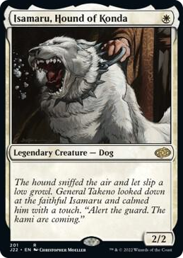 0201 Isamaru, Hound of Konda R Jumpstart 2022
