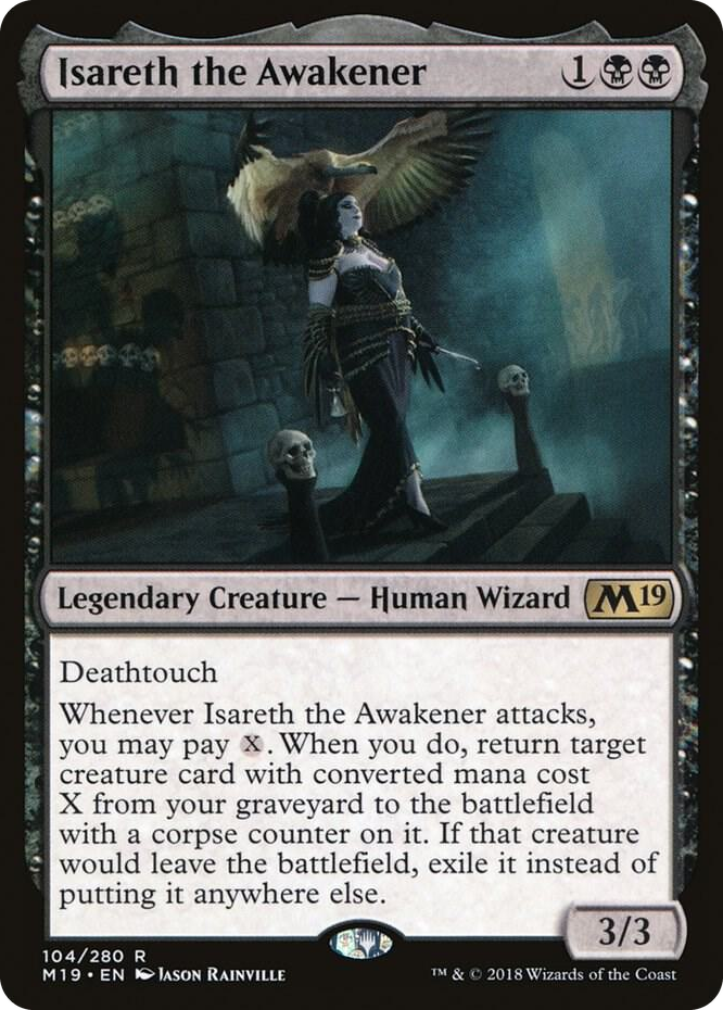 0104 Isareth the Awakener R Core Set 2019