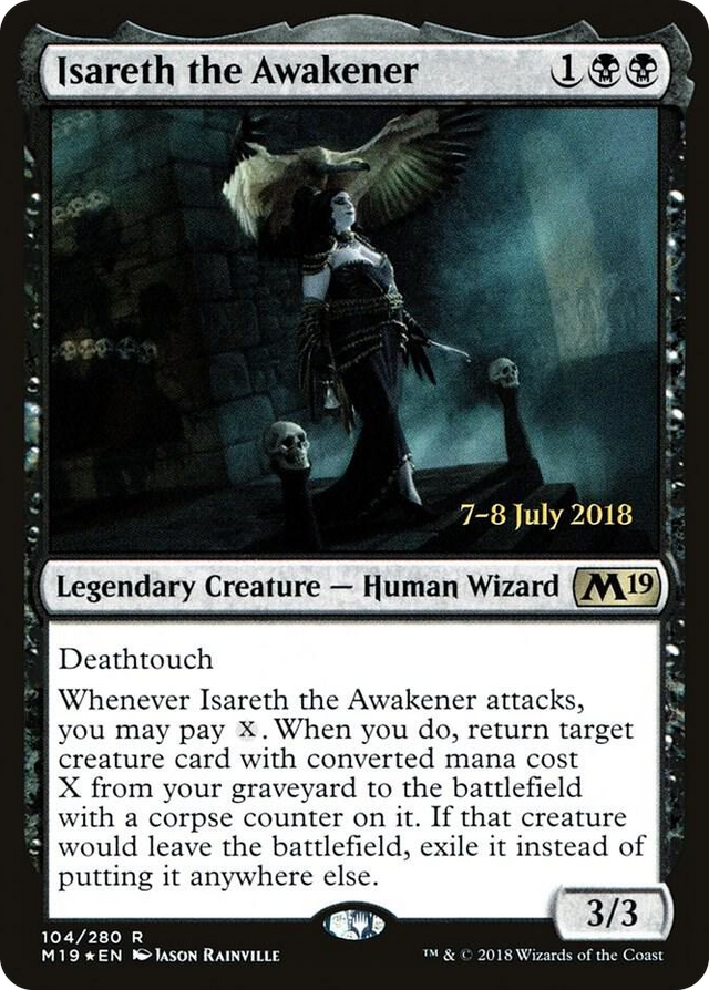 0104 Isareth the Awakener R Prerelease Cards