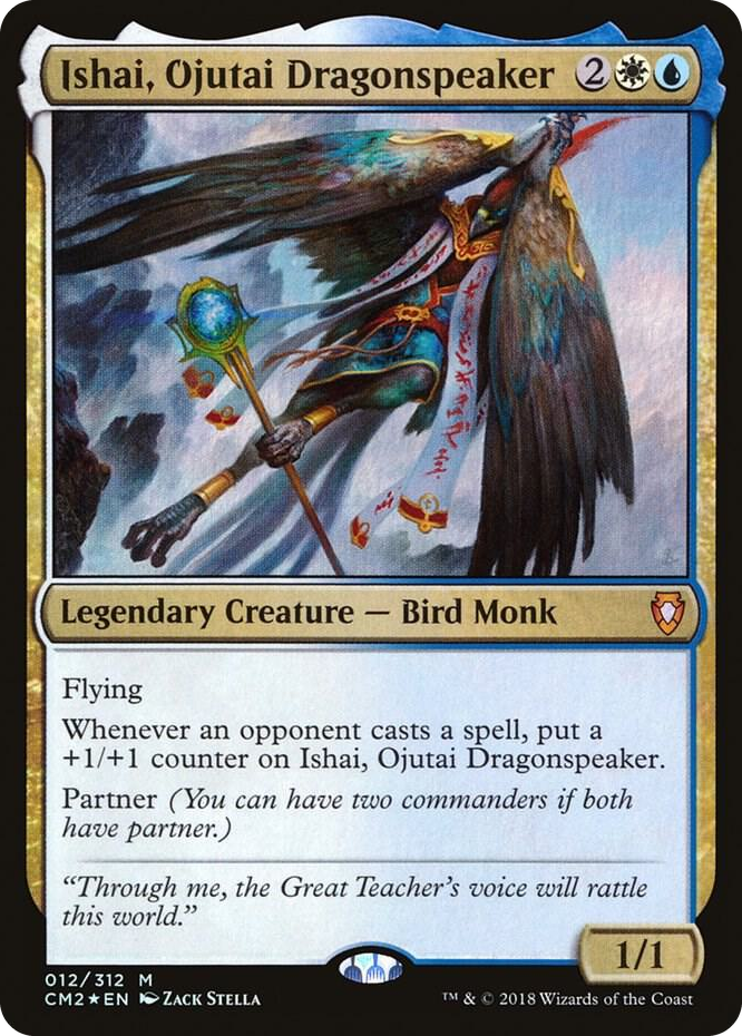 0012 Ishai, Ojutai Dragonspeaker M Commander Anthology Volume II