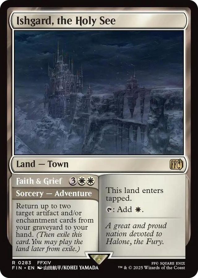 0283 Ishgard, the Holy See R FINAL FANTASY