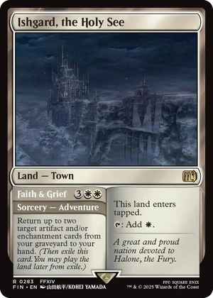 0283 Ishgard, the Holy See R FINAL FANTASY