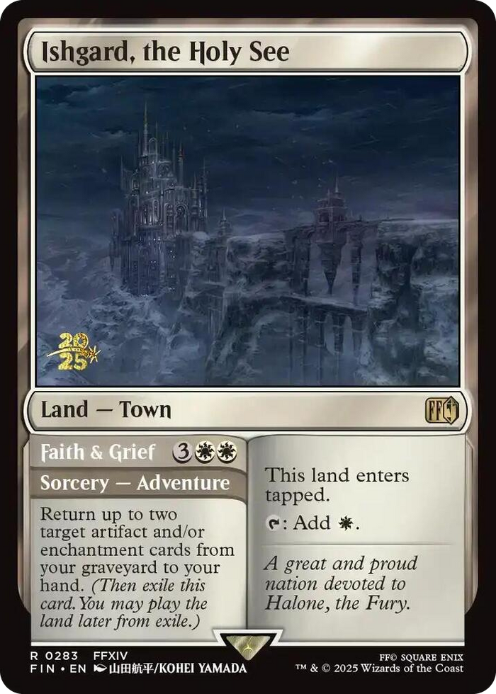 Ishgard, the Holy See #283 R - Prerelease Cards Pokemon card