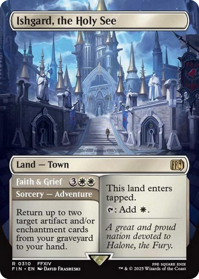 0310 Ishgard, the Holy See (Borderless) R FINAL FANTASY