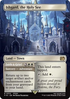 0310 Ishgard, the Holy See (Borderless) R FINAL FANTASY