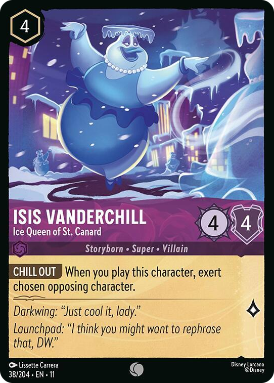 0038 Isis Vanderchill - Ice Queen of St. Canard Common Winterspell