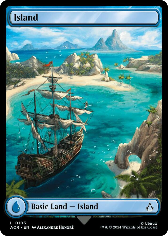 0103 Island (0103) L Universes Beyond: Assassin's Creed