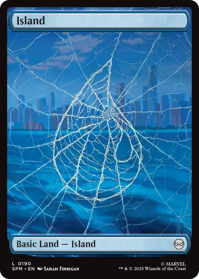 Island (0190) #190 L - Marvel's Spider-Man Pokemon card