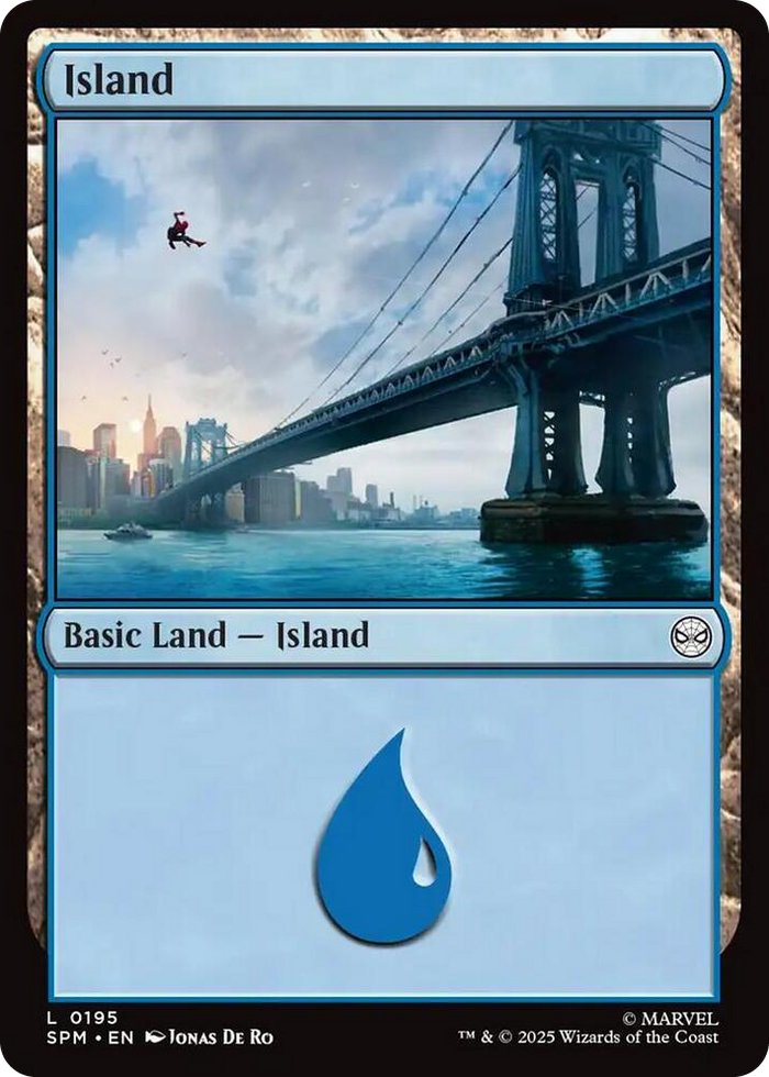 Island (0195) #195 L - Marvel's Spider-Man Pokemon card