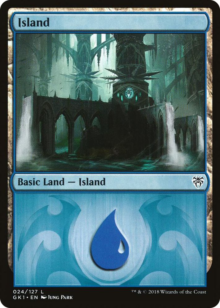 0024 Island (024) L Guilds of Ravnica: Guild Kits