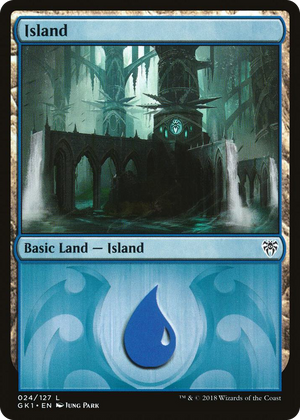 0024 Island (024) L Guilds of Ravnica: Guild Kits