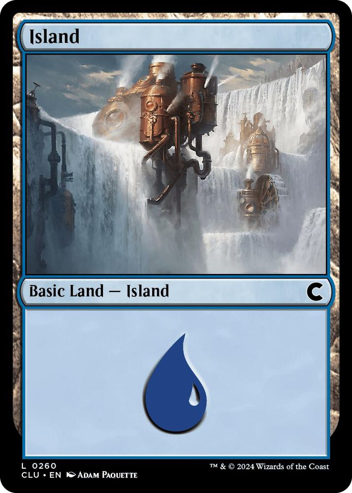 0260 Island (0260) L Ravnica: Clue Edition