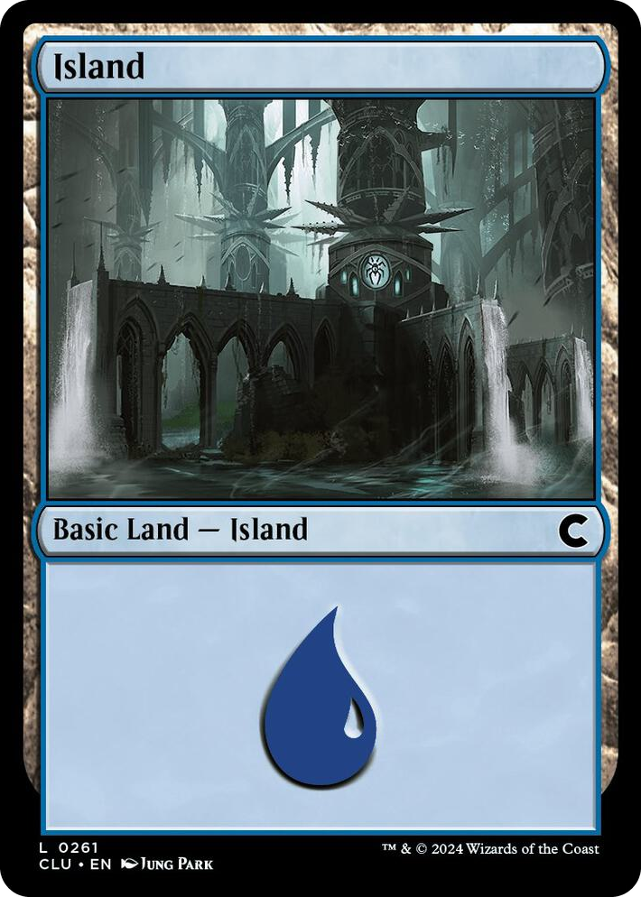 0261 Island (0261) L Ravnica: Clue Edition