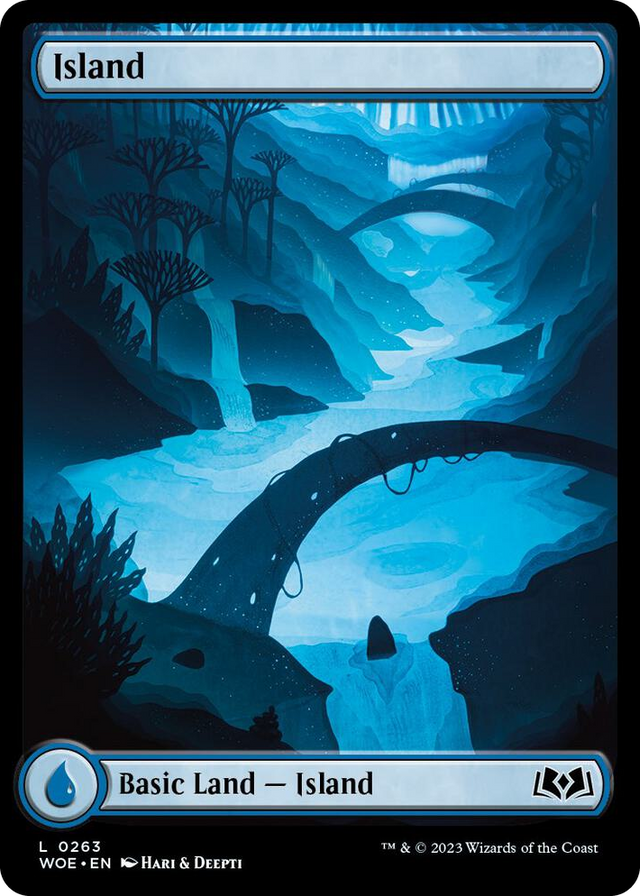 0263 Island (0263) L Wilds of Eldraine