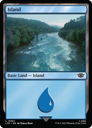 0264 Island (0264) L Universes Beyond: The Lord of the Rings: Tales of Middle-earth