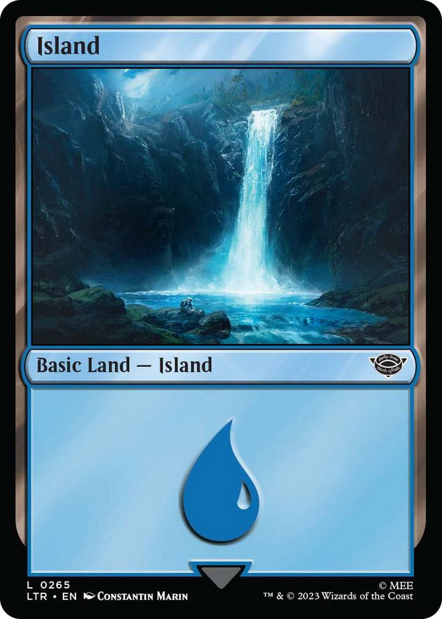 0265 Island (0265) L Universes Beyond: The Lord of the Rings: Tales of Middle-earth