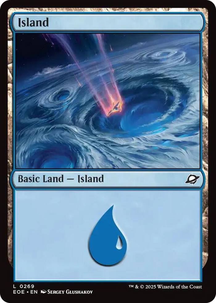 Island (0269) #269 L - Edge of Eternities Pokemon card