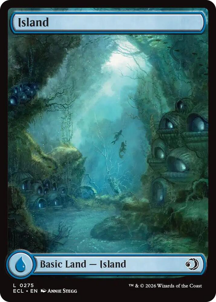 Island (0275) #275 L - Lorwyn Eclipsed Pokemon card