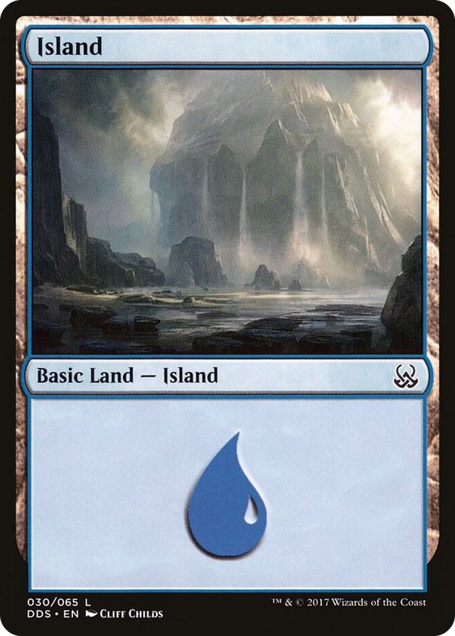 0030 Island (030) L Duel Decks: Mind vs. Might