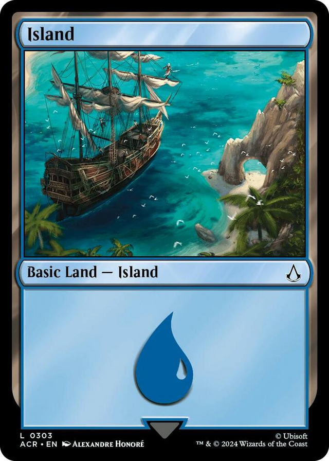 0303 Island (0303) L Universes Beyond: Assassin's Creed