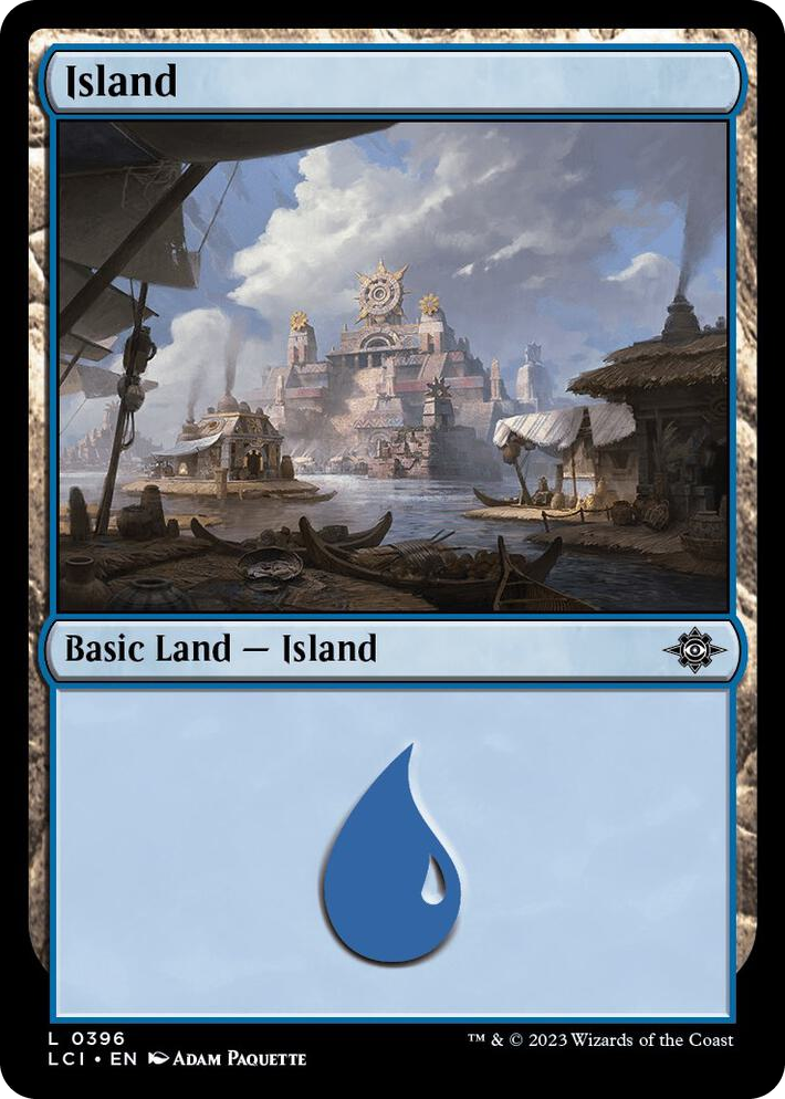 0396 Island (0396) L The Lost Caverns of Ixalan