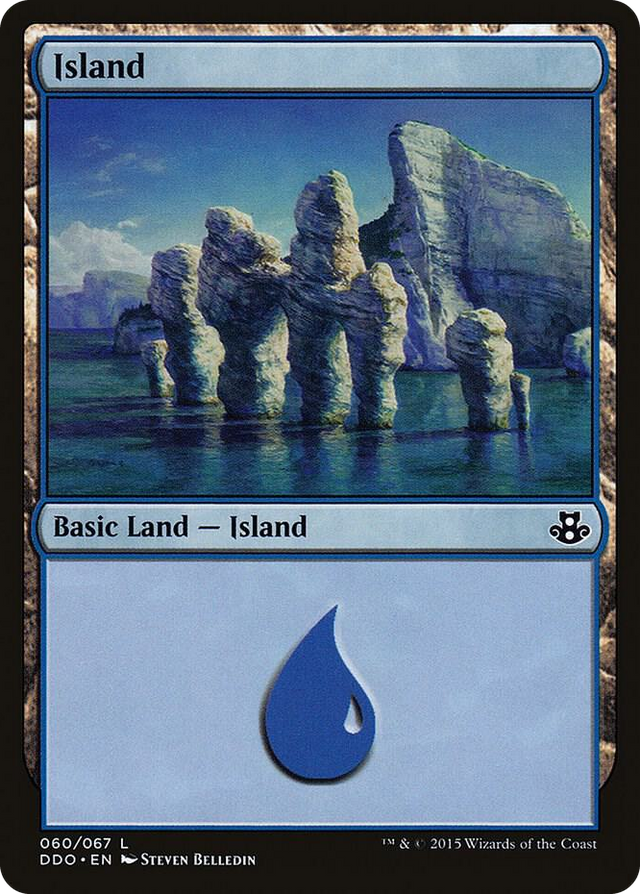 0060 Island (060) L Duel Decks: Elspeth vs. Kiora
