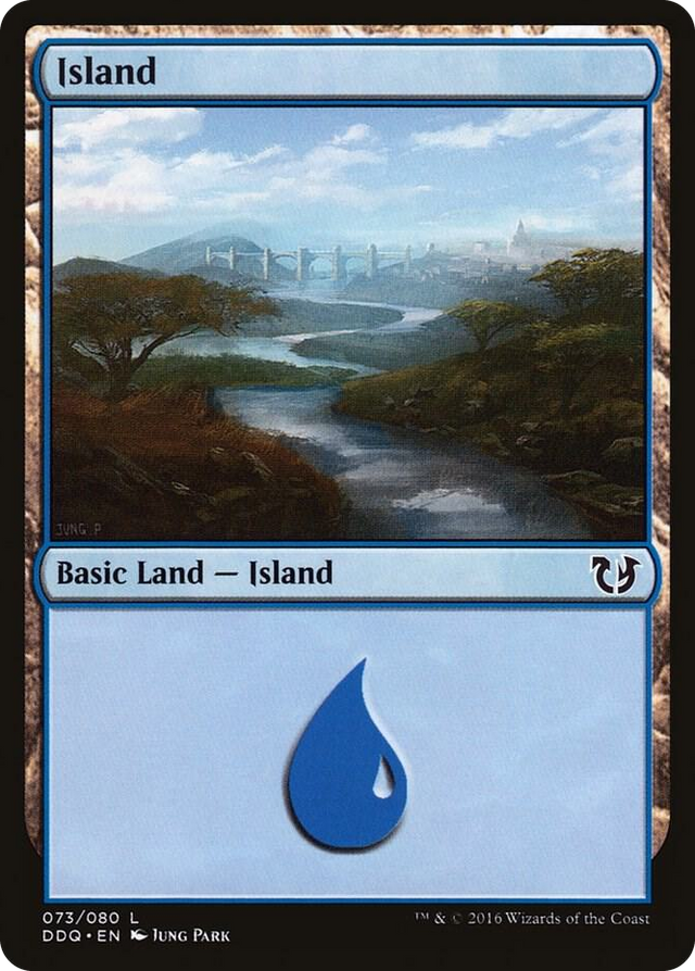0073 Island (073) L Duel Decks: Blessed vs. Cursed