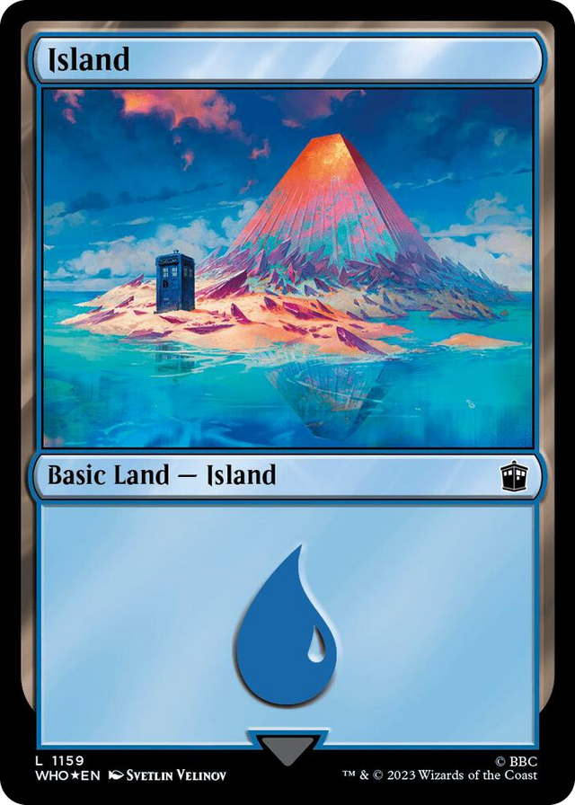 1159 Island (1159) (Surge Foil) L Universes Beyond: Doctor Who