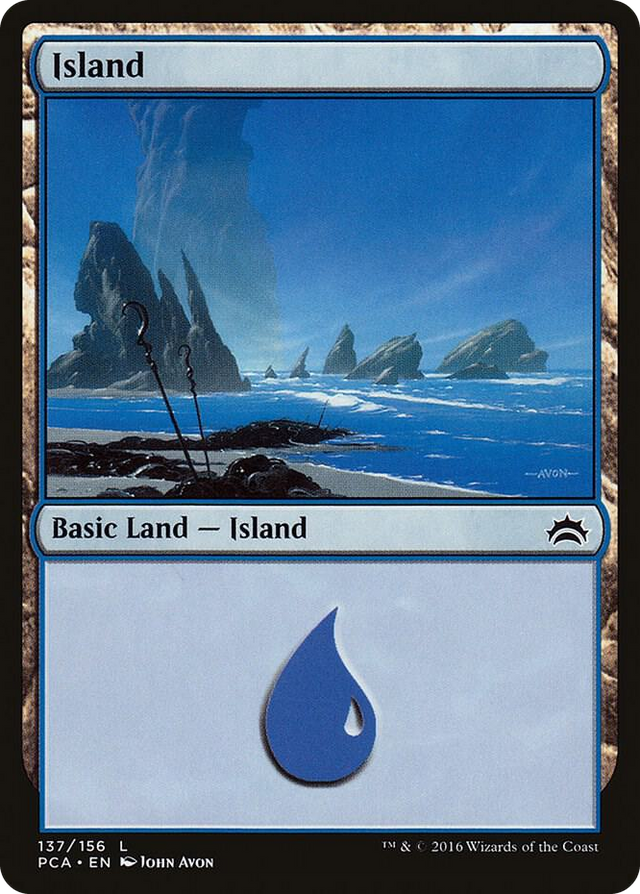 0137 Island (137) L Planechase Anthology