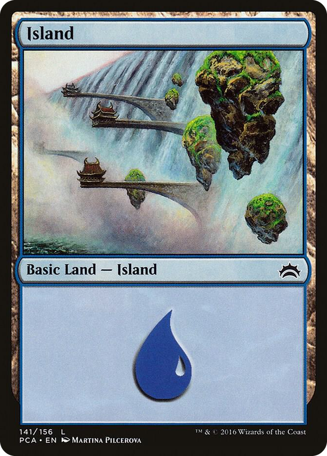 Island (141) #141 L - Planechase Anthology Pokemon card