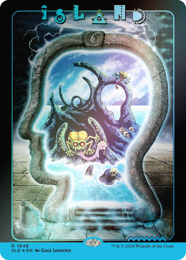 1648 Island (1648) (Rainbow Foil) R Secret Lair Drop Series