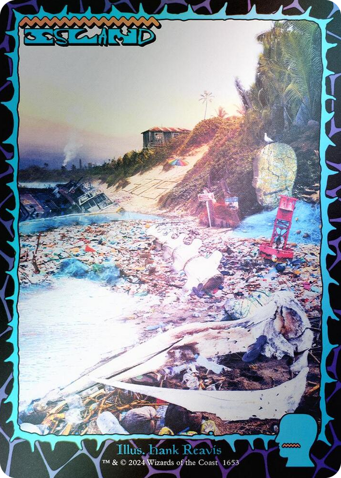 Island (1653) (Rainbow Foil) #1653 R - Secret Lair Drop Series Pokemon card