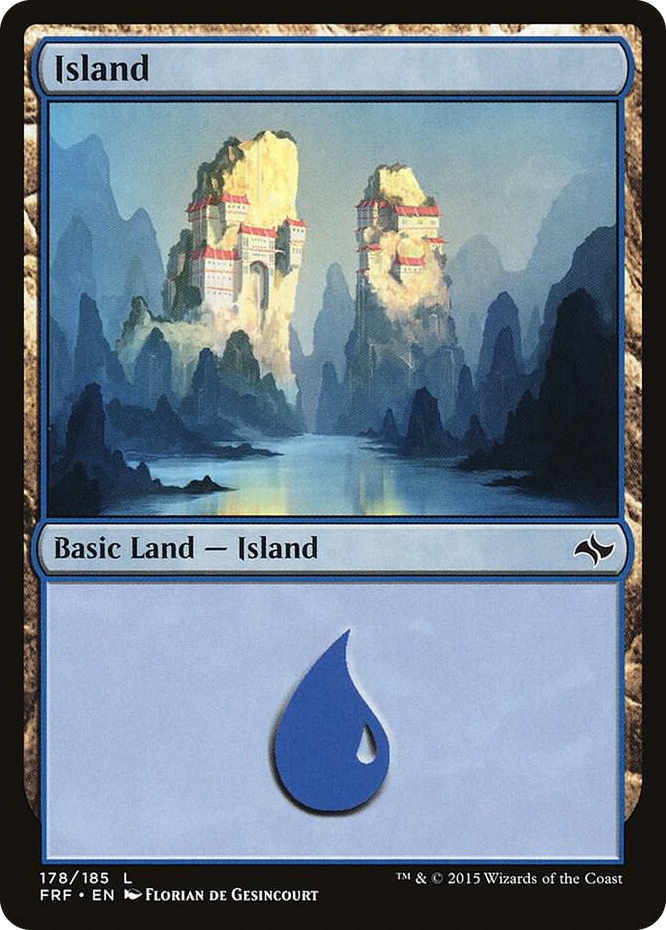 0178 Island (178) L Fate Reforged