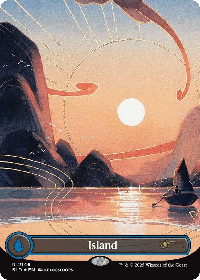 Island (2146) #2146 R - Secret Lair Drop Series Pokemon card