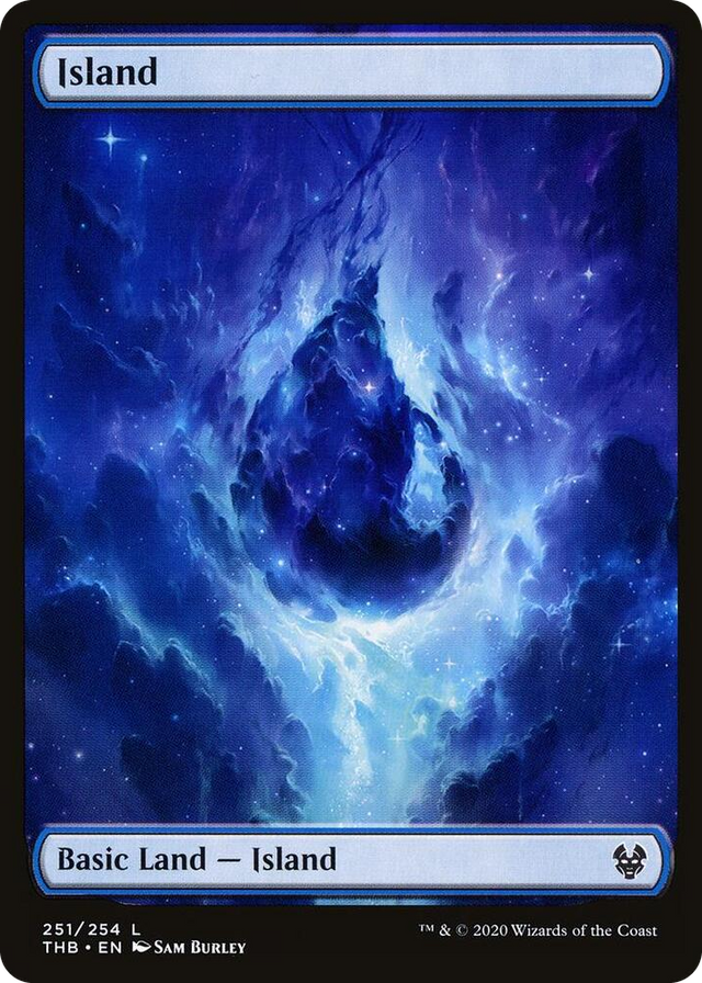 0251 Island L Theros Beyond Death