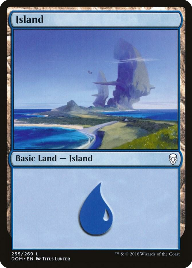 0255 Island (255) L Dominaria