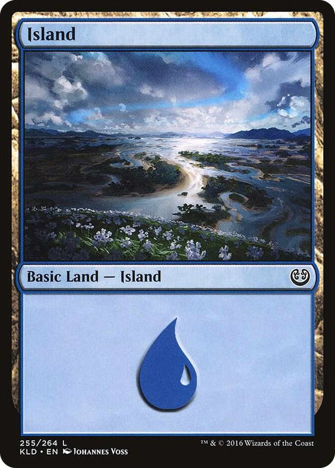 Island (255) #255 L - Kaladesh Pokemon card