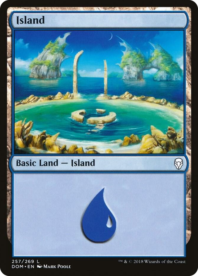 0257 Island (257) L Dominaria