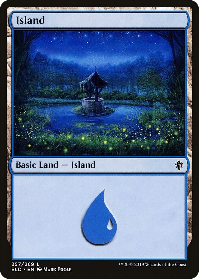 0257 Island (257) L Throne of Eldraine