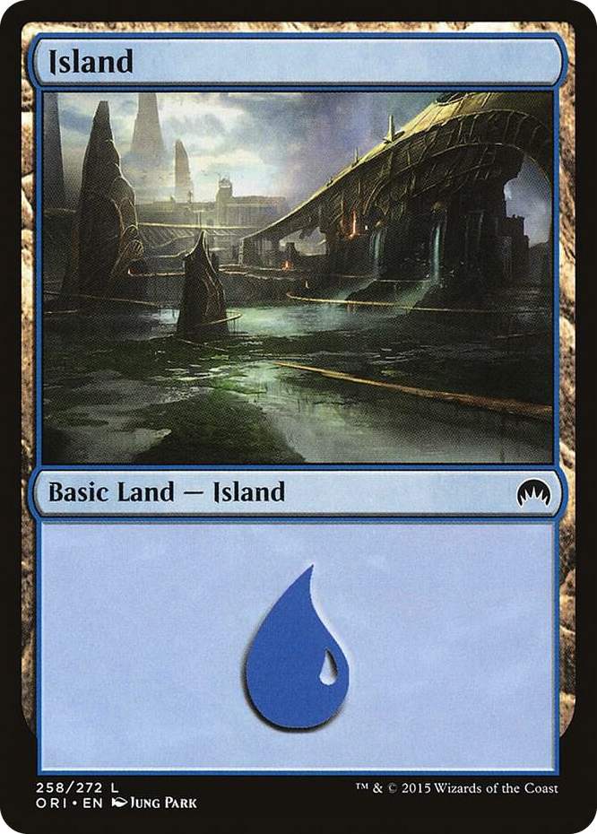 0258 Island (258) L Magic Origins