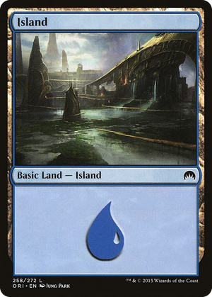 0258 Island (258) L Magic Origins