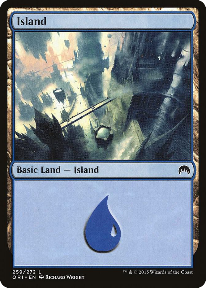 0259 Island (259) L Magic Origins