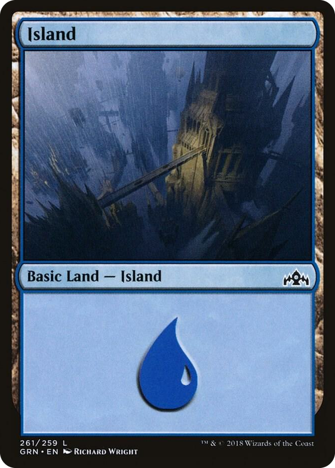 0261 Island L Guilds of Ravnica