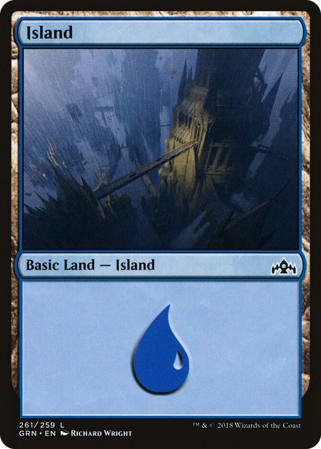 0261 Island L Guilds of Ravnica