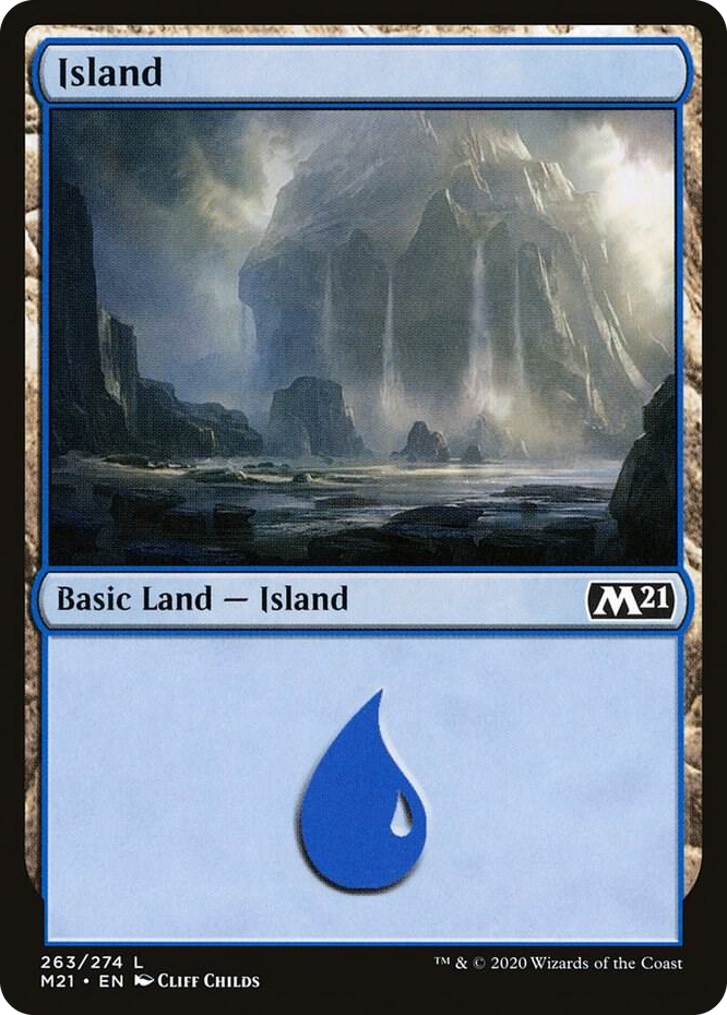0263 Island (263) L Core Set 2021