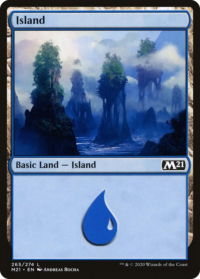0265 Island (265) L Core Set 2021