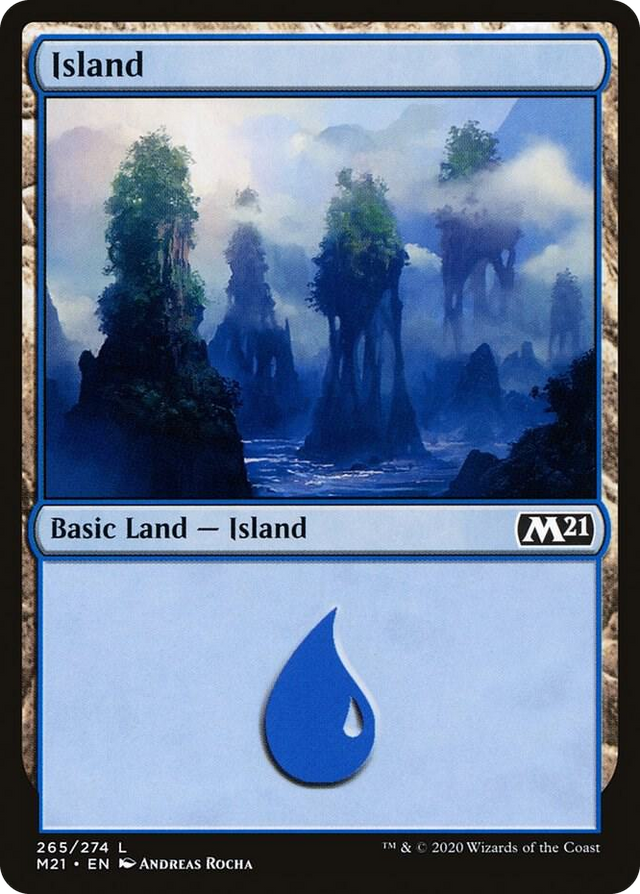 0265 Island (265) L Core Set 2021