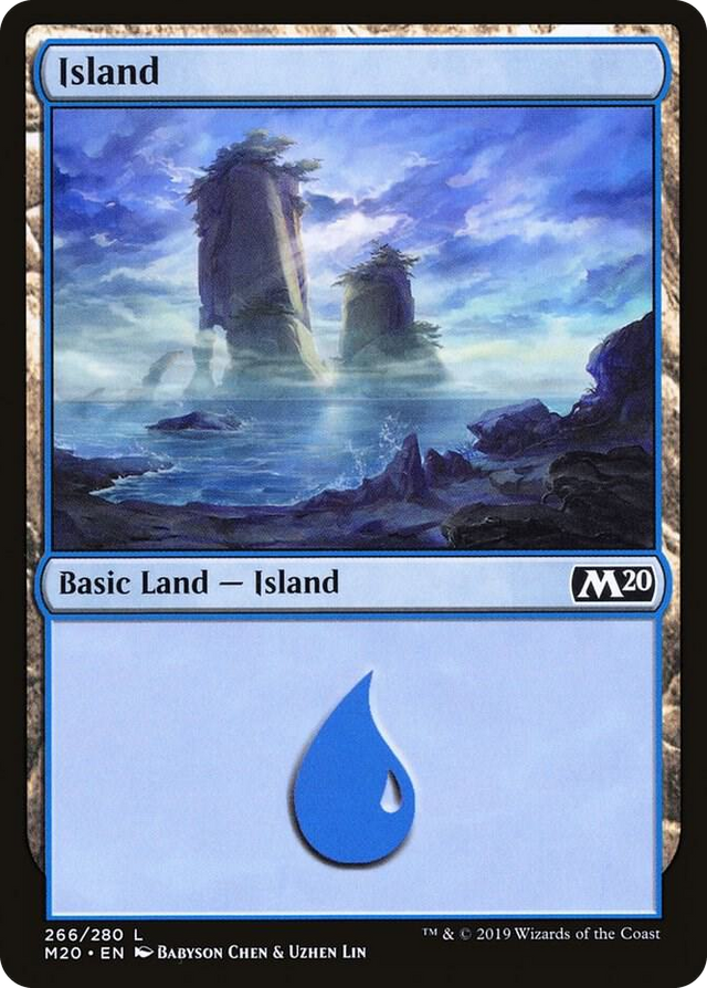 0266 Island (266) L Core Set 2020