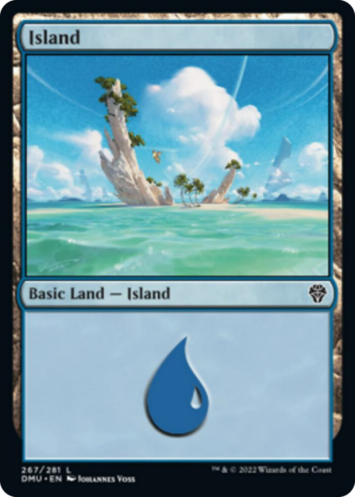 0267 Island (267) L Dominaria United